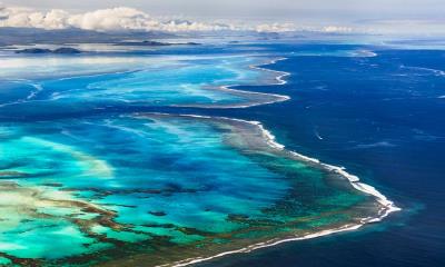 海底世界  |  格朗特尔岛附近的堡礁，法属新喀里多尼亚 (© Karsten Wrobel/Getty Images) - 2025/06/01