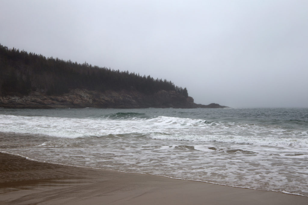 Waves Breaking Onshore