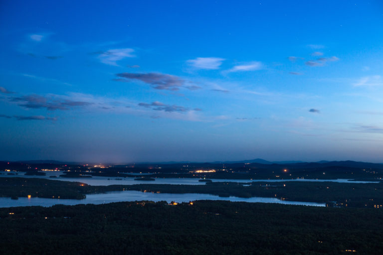 Blue Hour Over the Lake