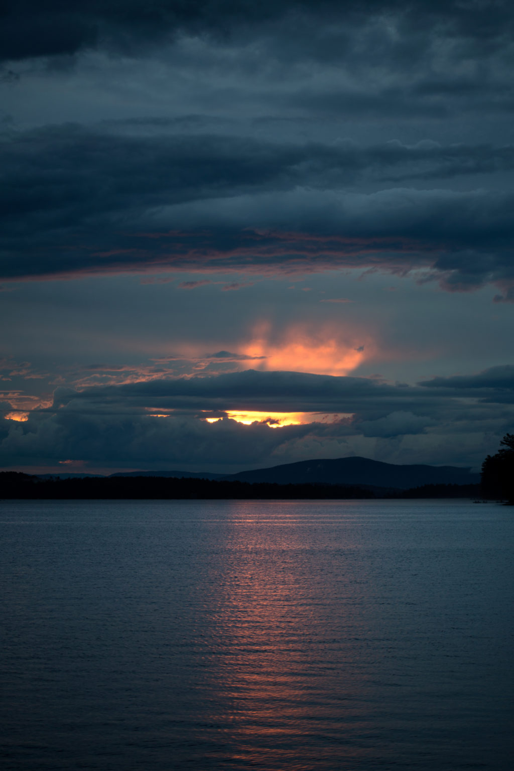 A Sliver of Light at Dusk