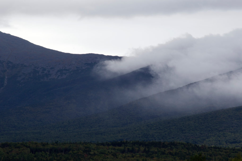 Clouds Clearing Off the Mountainside