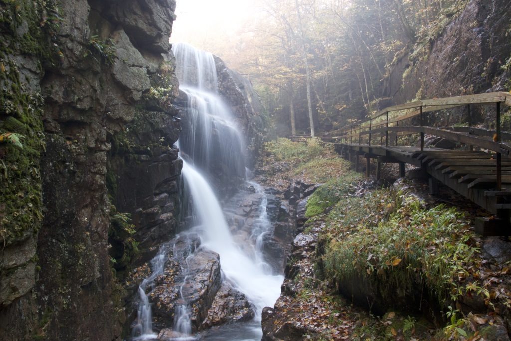 Waterfall Sunlight