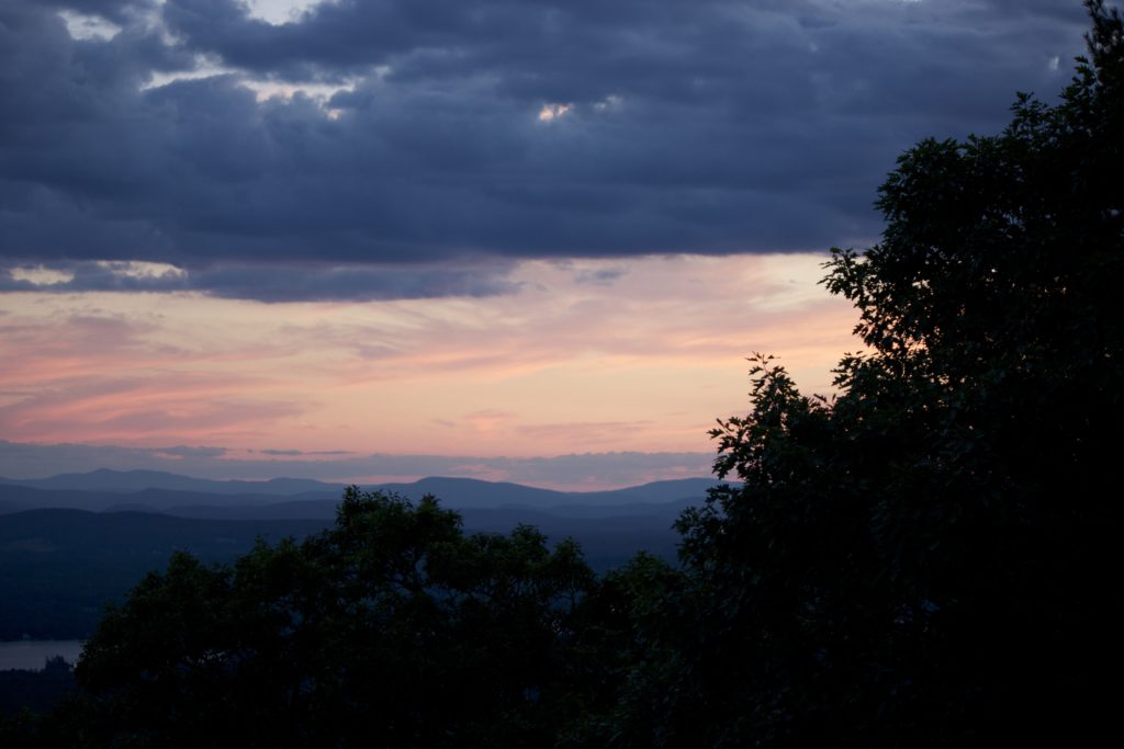 Evening Sky on a Nice Hike