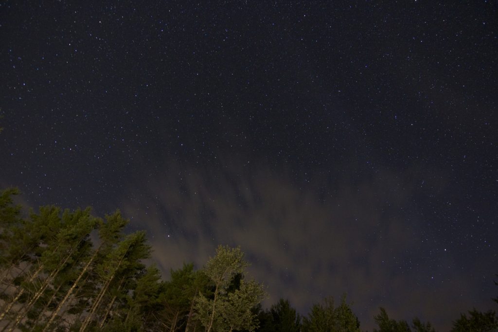 Dark Night Sky and Stars