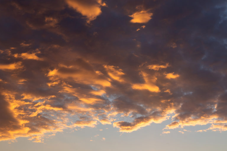 Golden Edged Clouds