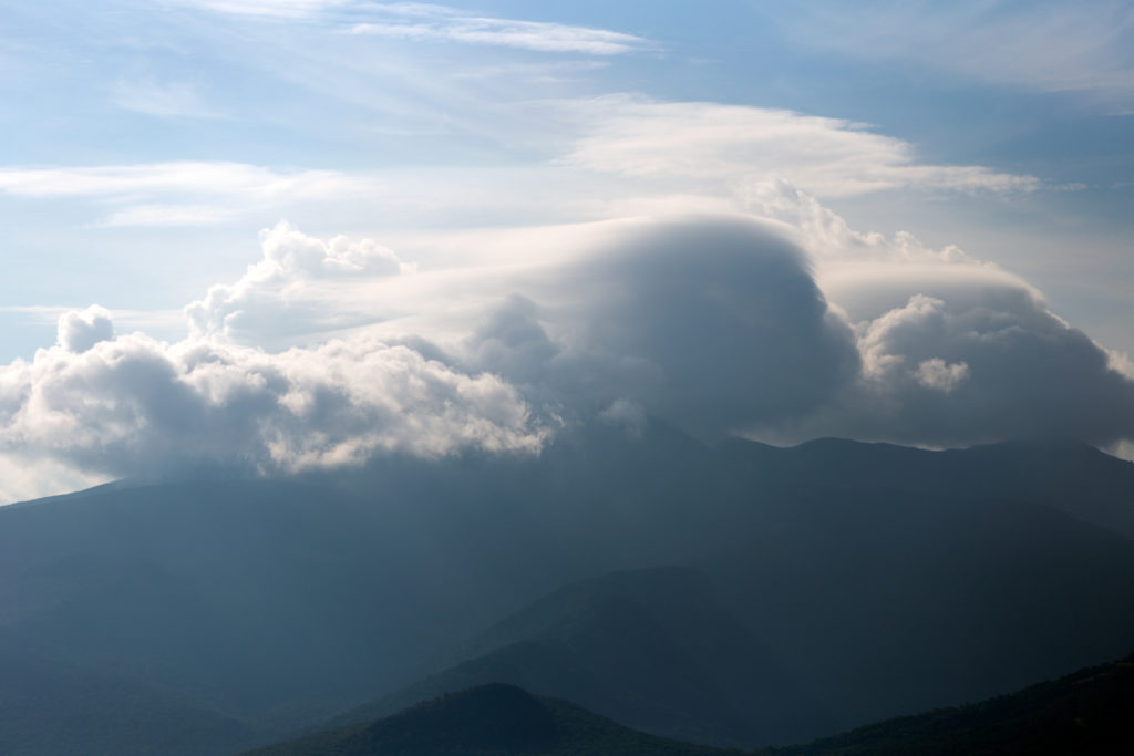 Clouds Covering the Mountains