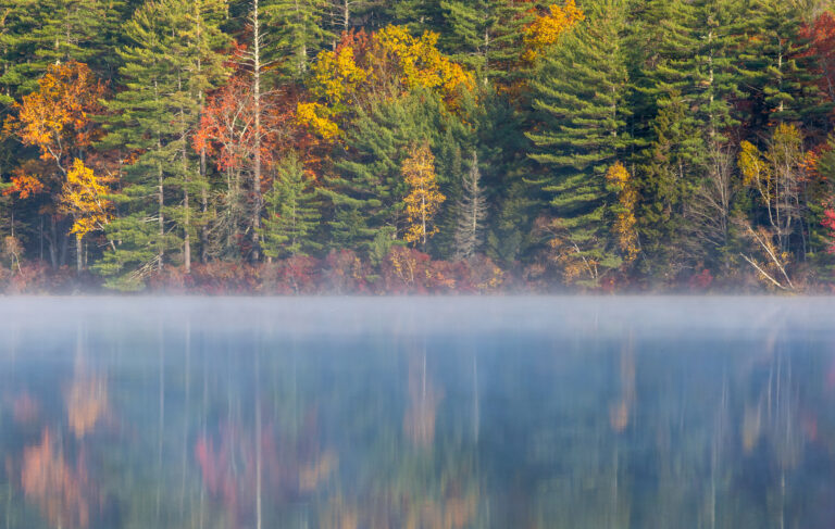 Autumn Lake Reflection