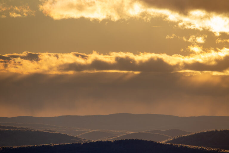 Warm Winter Sunset