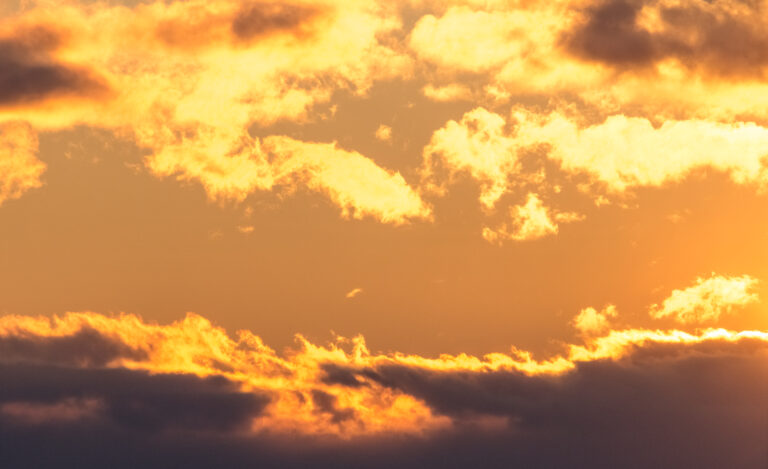 Beautiful Warm Summer Clouds