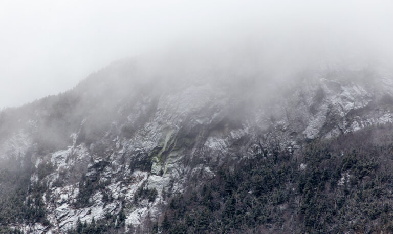 Chilly Winter Mountain