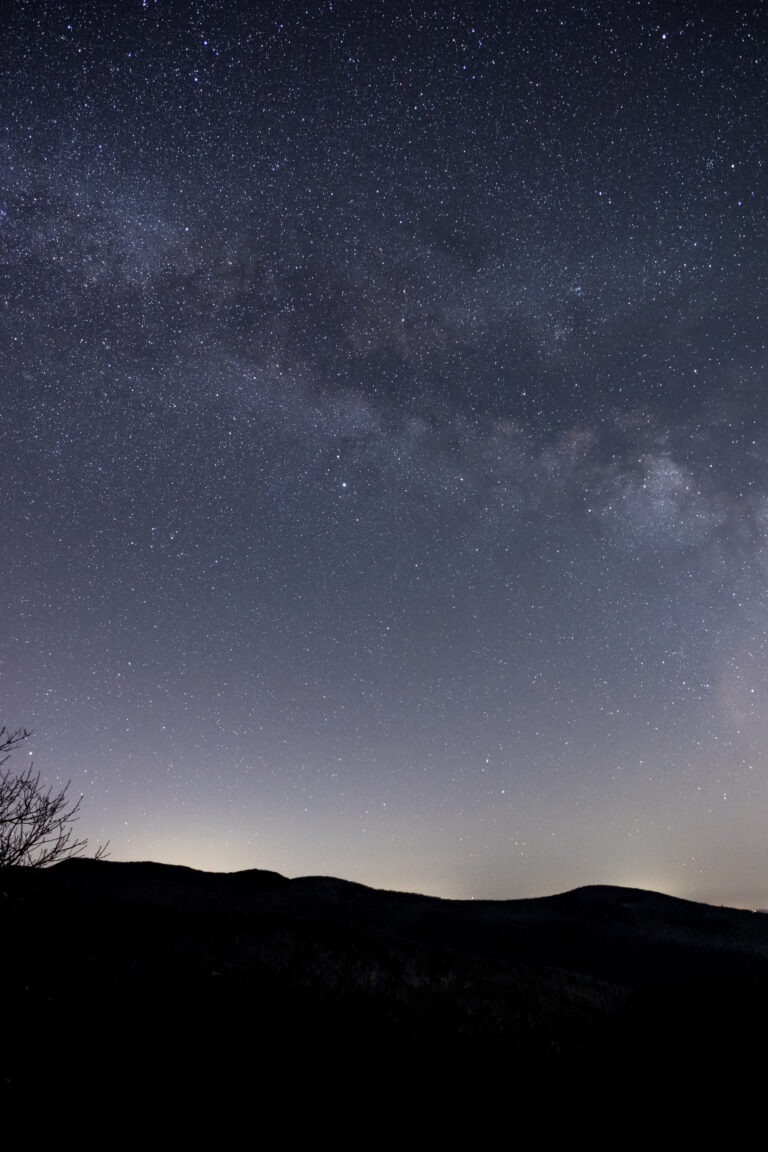 Beautiful Milky Way Mountain