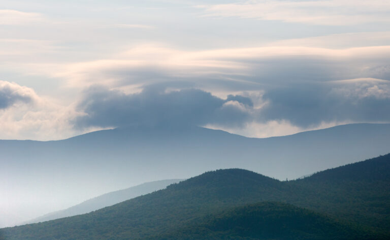 Rolling Clouds and Mountains