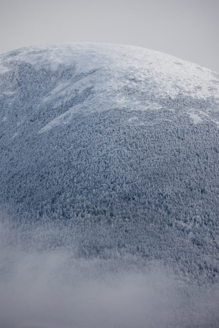 Snowy Mountain Landscape