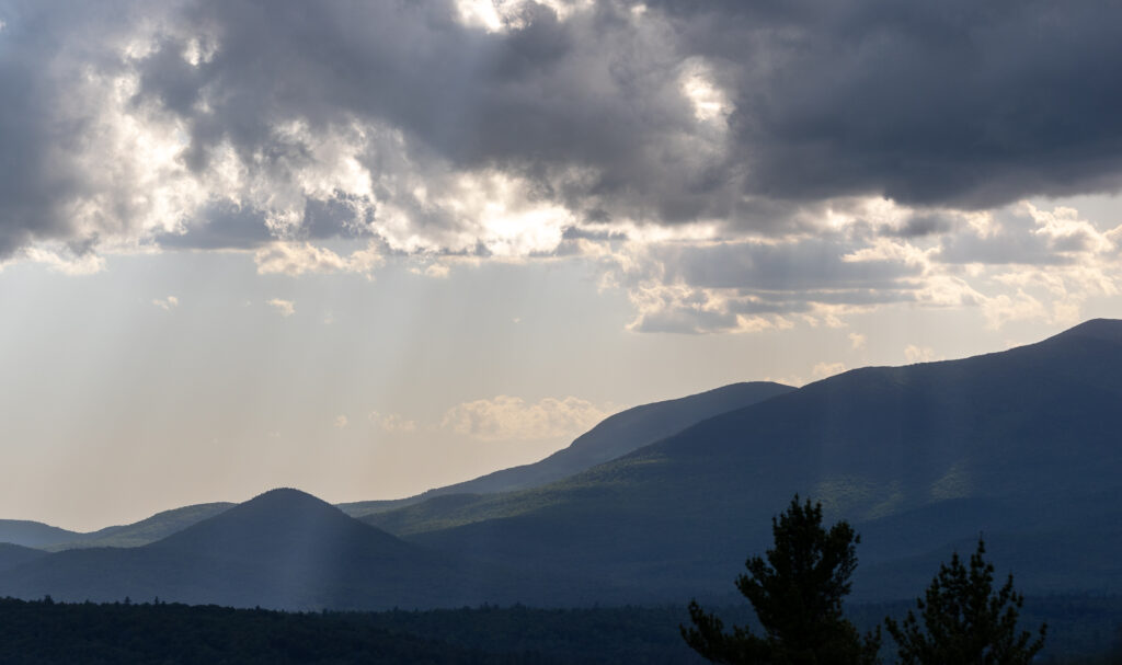 Sunlit Mountains