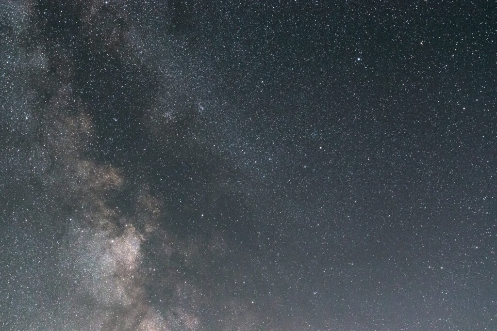 Milky Way Galaxy in the Night Sky