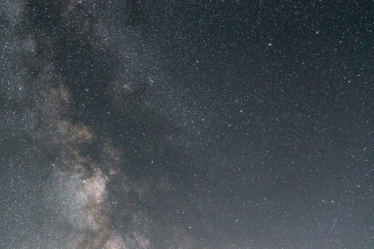 Milky Way Galaxy in the Night Sky