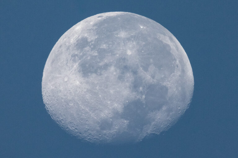 The Moon at Dusk