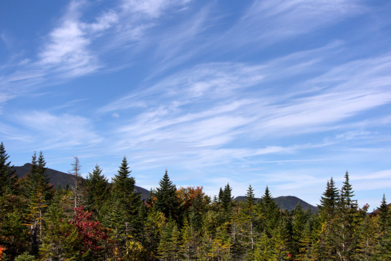 Streaking Light Clouds