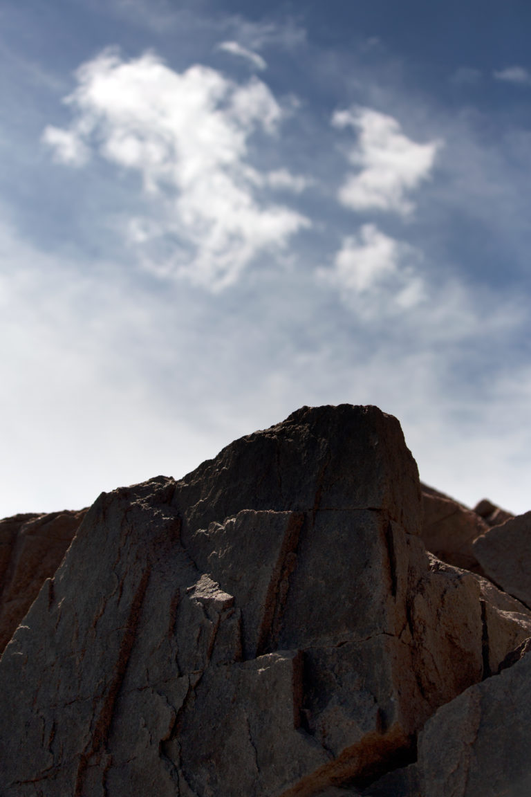 Rocks Reaching for the Sky