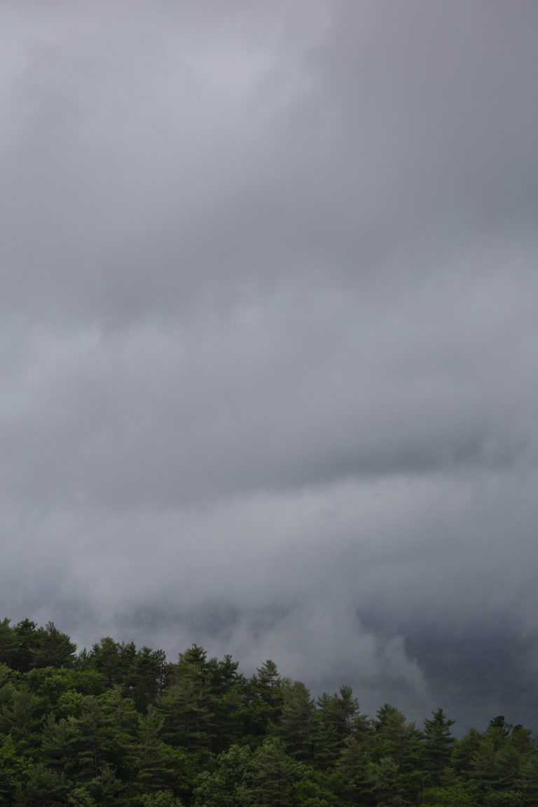 Clouds Covering Landscape