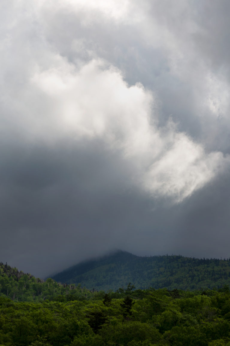 Heavy Rain Clouds Passing Through