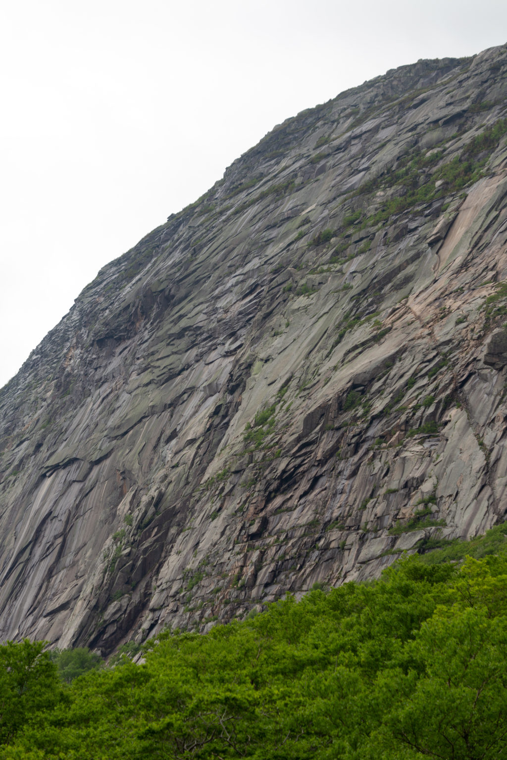 Steep Rocky Mountainside