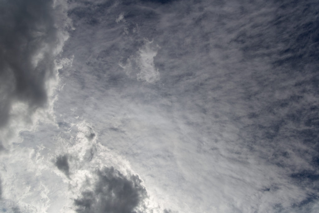 Black and White Clouds