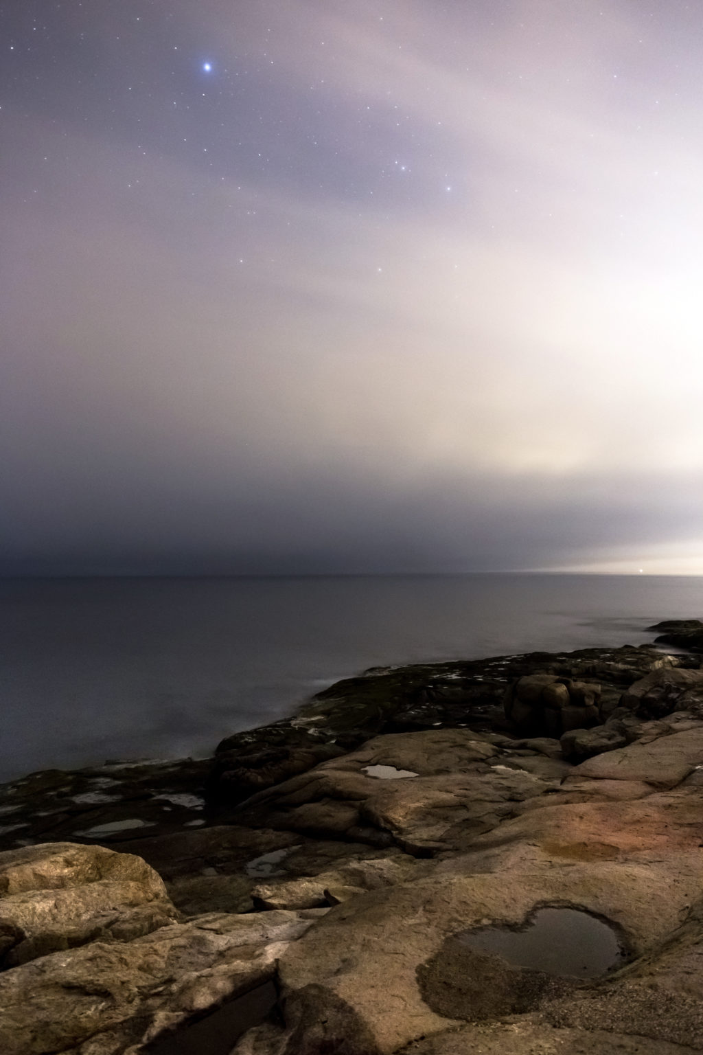 Calm Night at the Coast