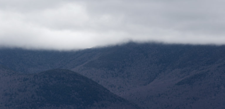 Foggy Mountain Landscape