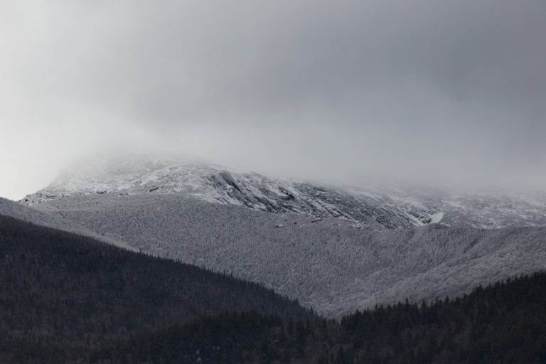 Foggy Mountain Rising Out of the Valley