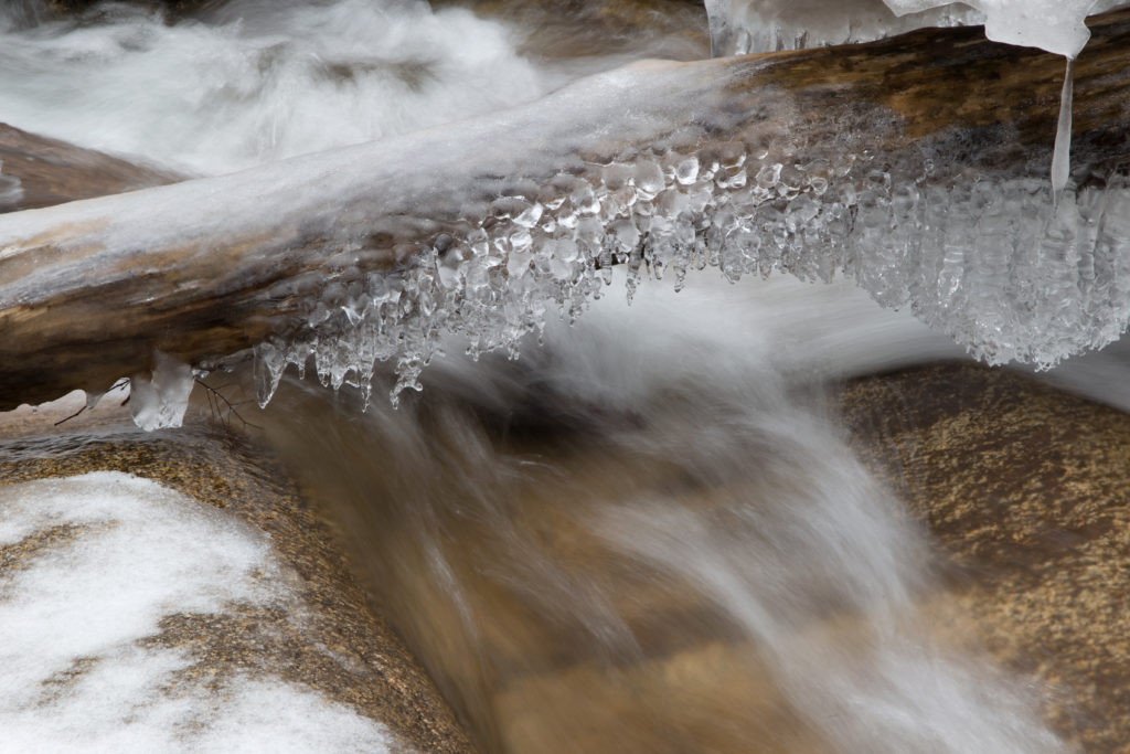 Rushing Icy Stream