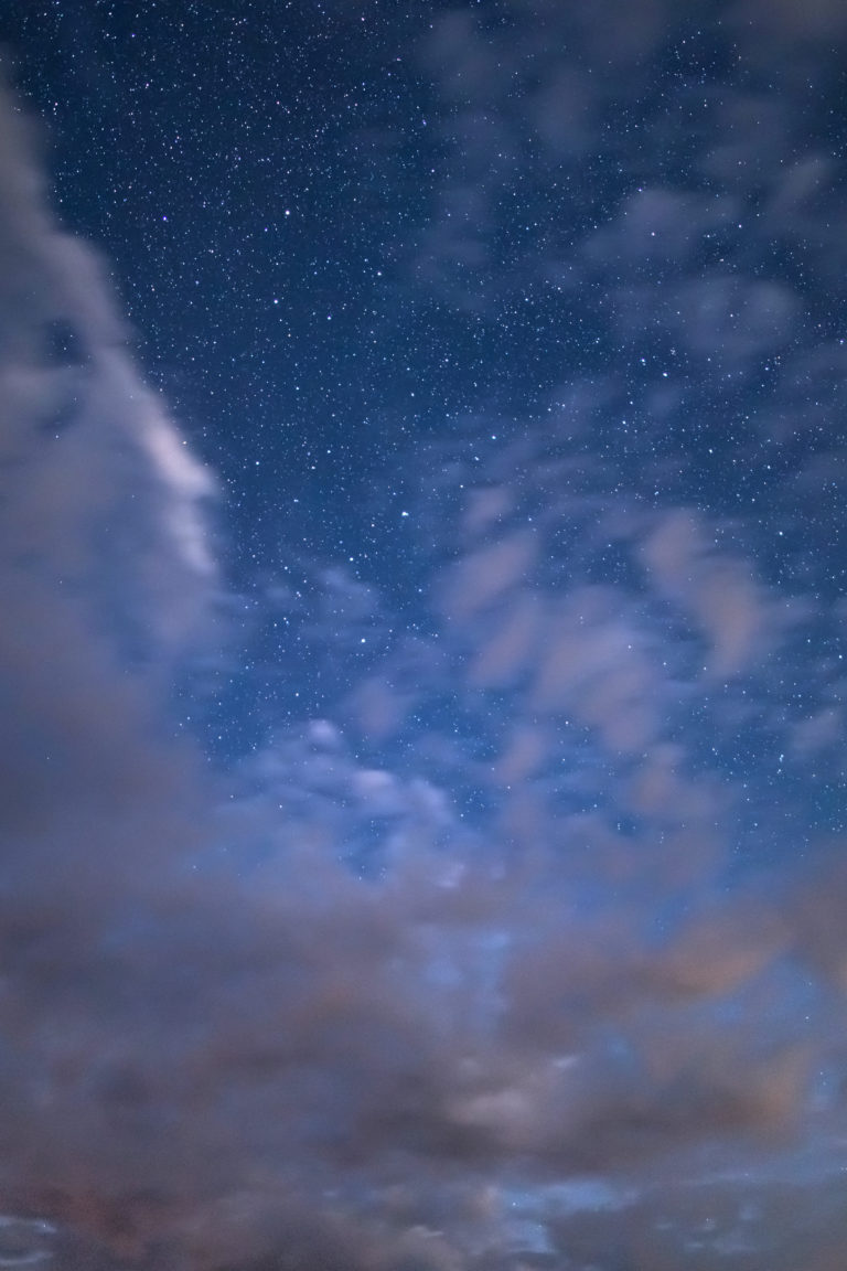 Blue Night Sky