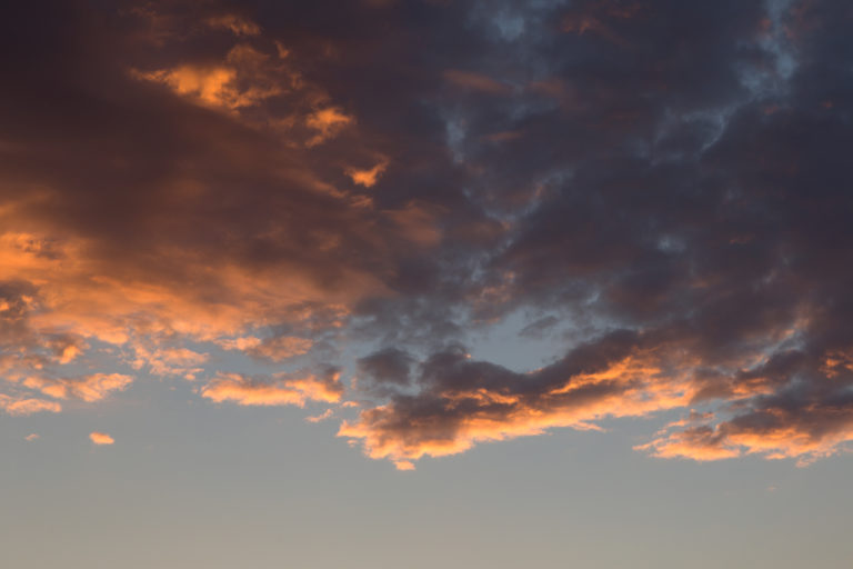 Dark Amber Clouds