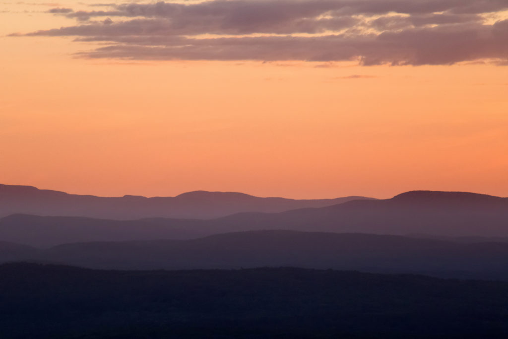 Ombre Orange Sunset