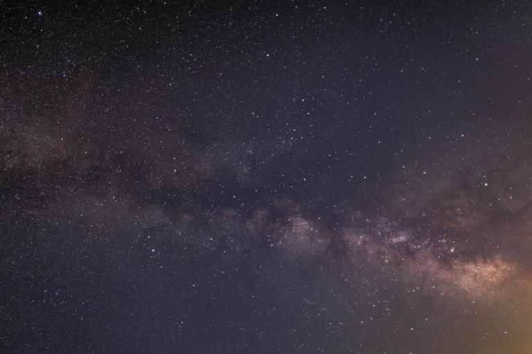 Faint Milky Way