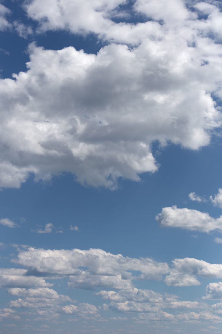 Puffy Clouds Continuing into the Distance