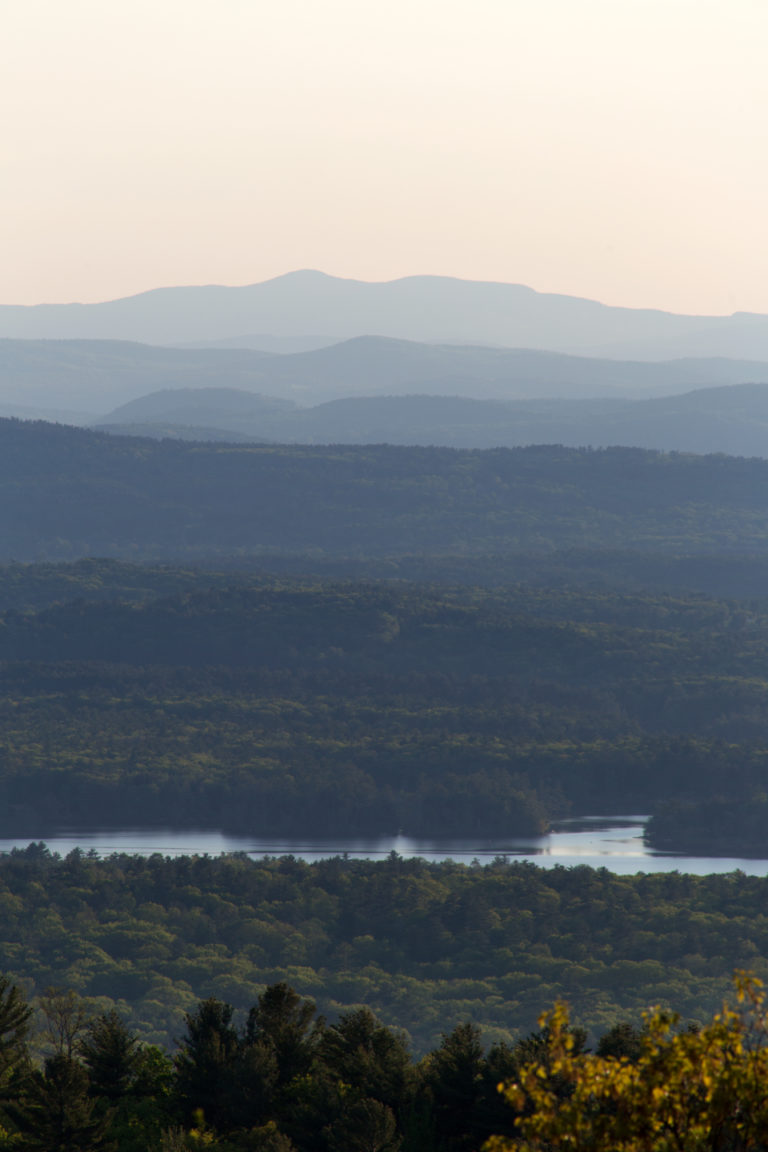 Layered Mountains in the Distance