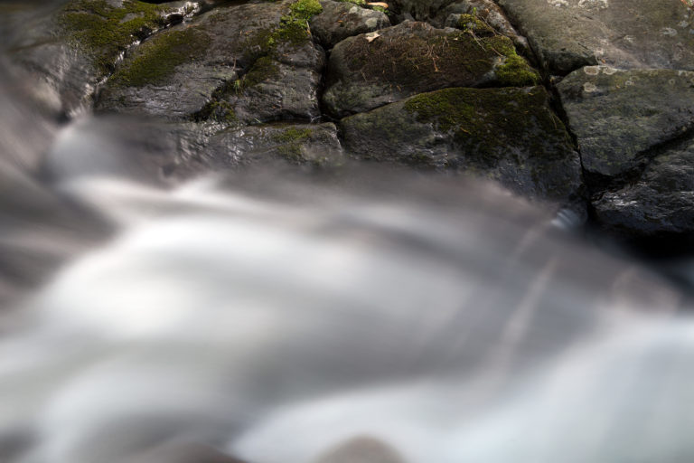 Long Exposure Stream Closeup