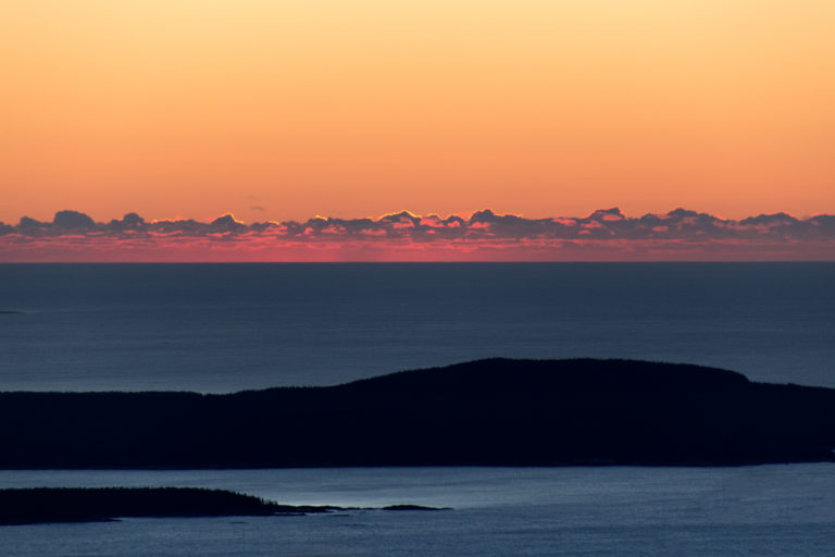 Ocean Island Sunset