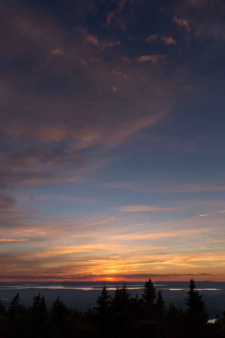 Summer Sunset in the Distance