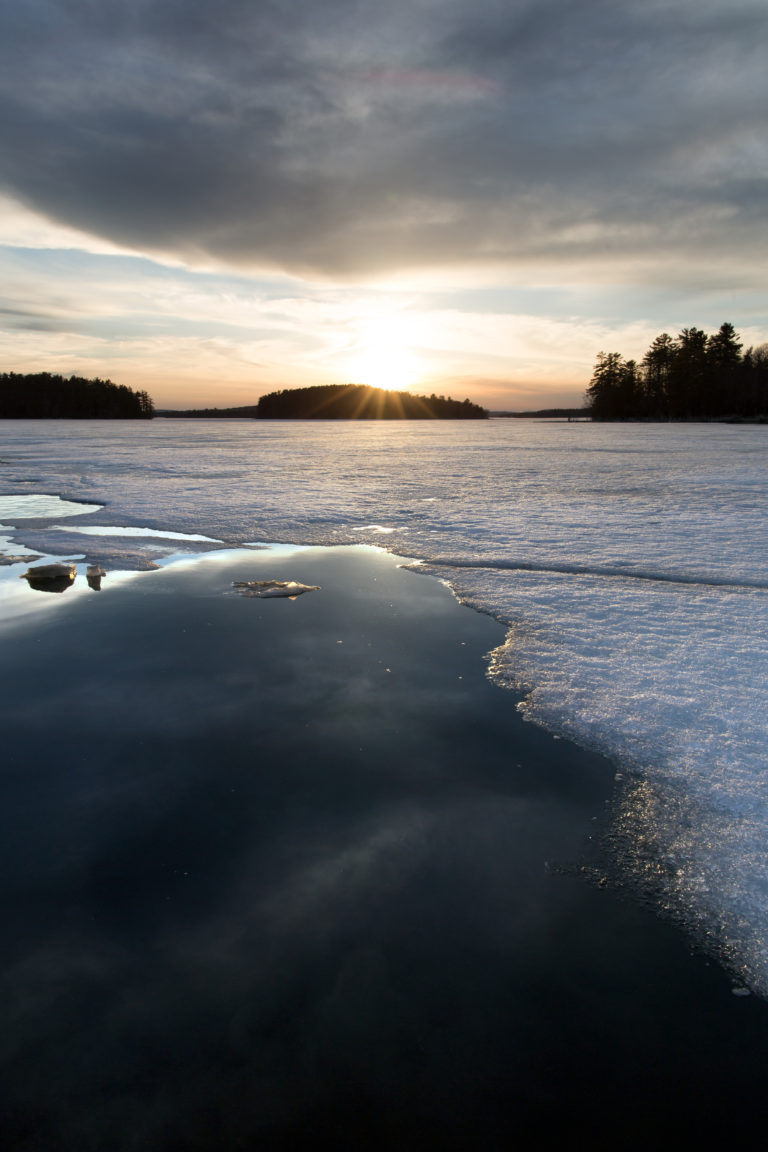 Sunset on Thin Ice