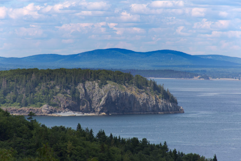 Cliffs Along the Sea