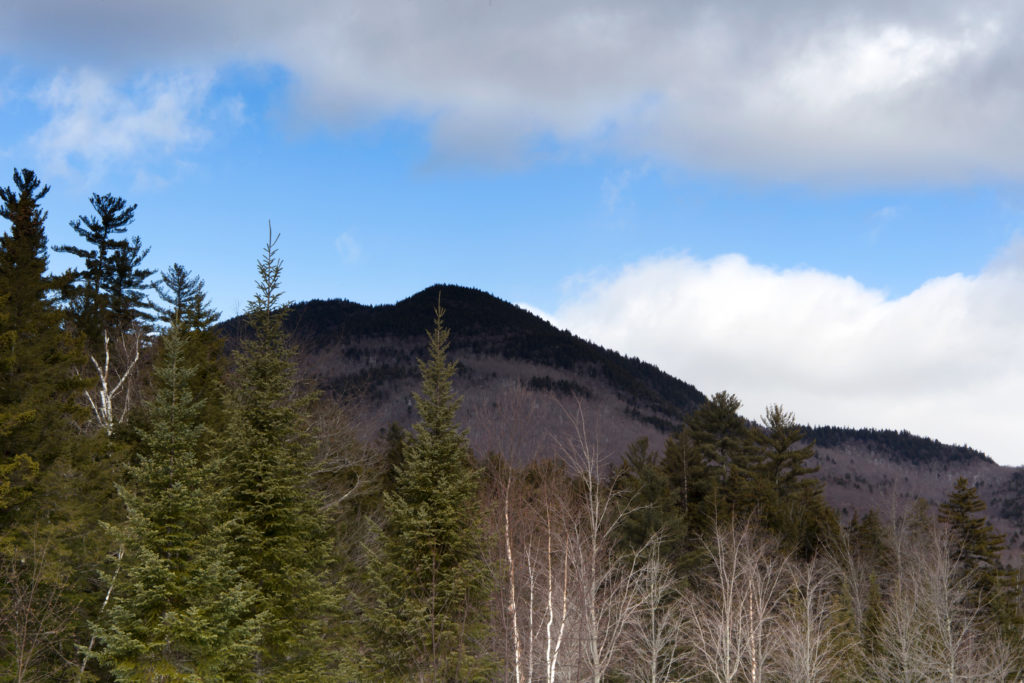 Mountain Rising in the Distance