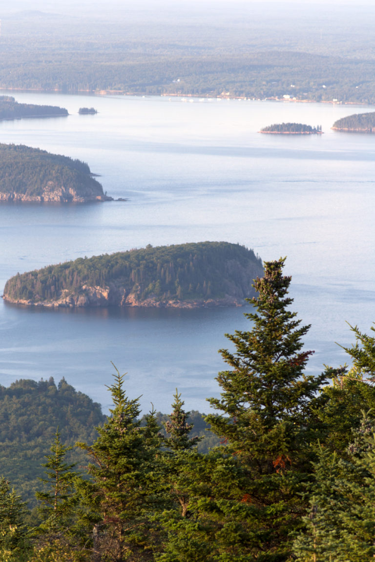 View of Islands from Above