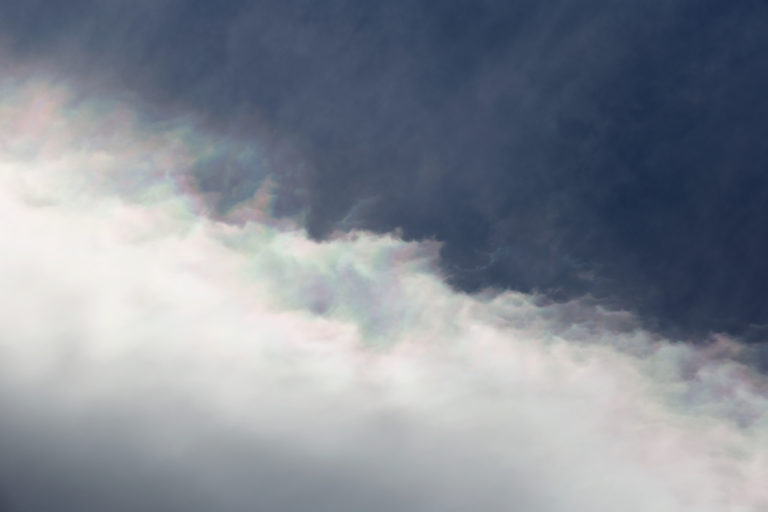 A Band of White Wispy Clouds