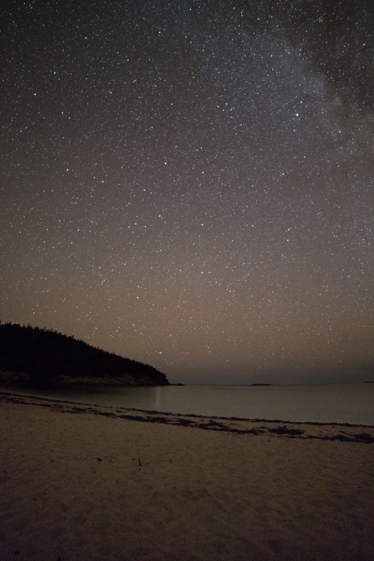 The Beach at Night