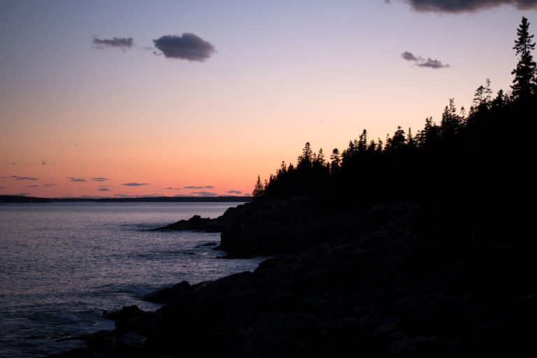 Sunset Rugged Coast