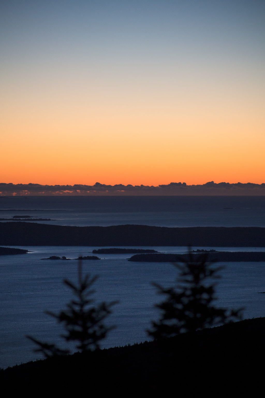 Sunset Over Water