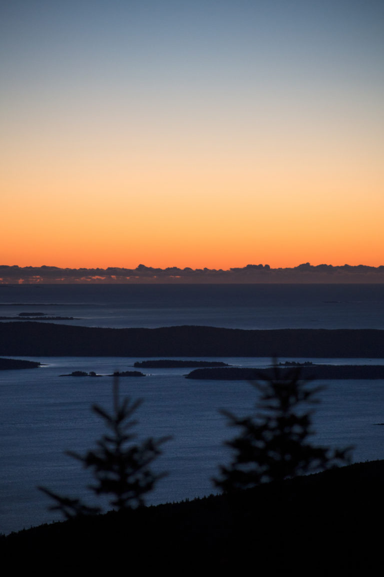 Sunset Over Water