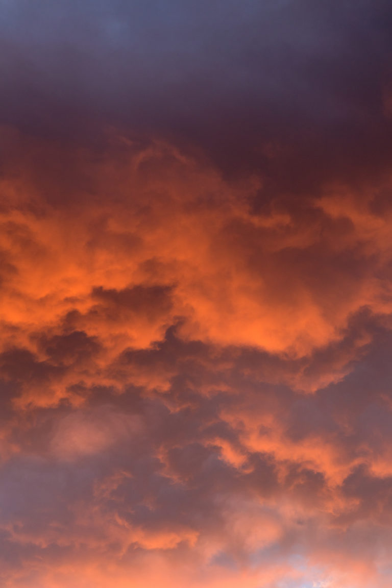 Warm Sunset Clouds